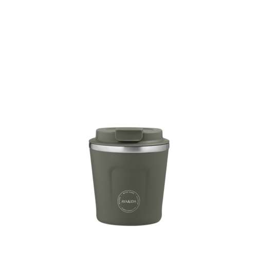 AYA&IDA CUP2GO termokop 240 ml Tropical Green med låg