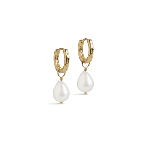 ENAMEL Copenhagen Significant Pearl hoops med aftagelige ferskvandsperler