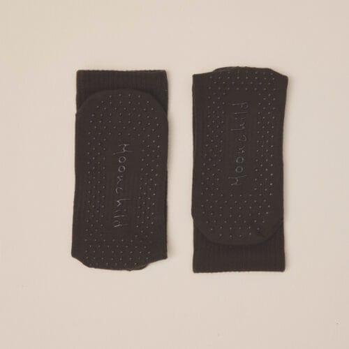 Brown Grip Socks for Dance, Yoga, Pilates, and Other Active Movement Activities