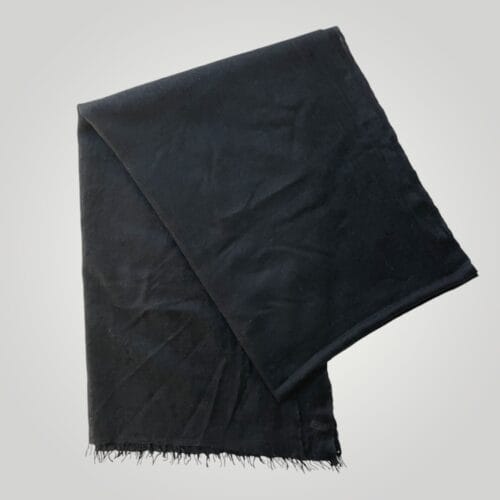 Cashmere tørklæde sort