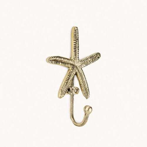 Doing Goods - Sienna Starfish hook - Brass