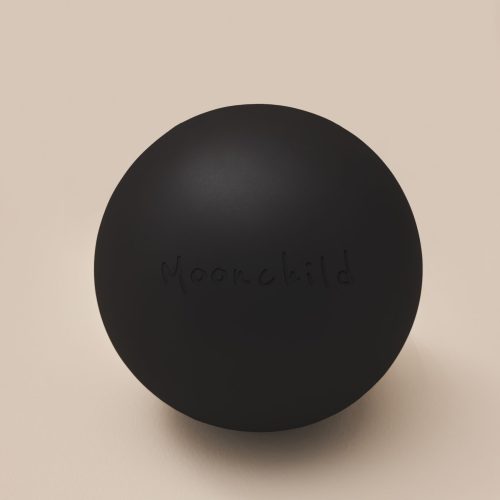 Moonchild pilatesbold 22 cm i sort til coretræning og balanceøvelser
