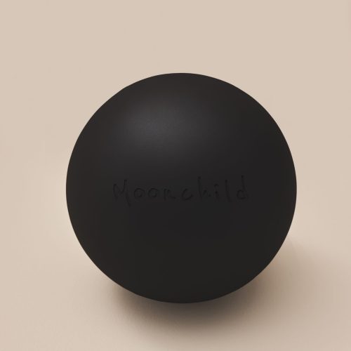 Moonchild pilatesbold 22 cm i sort til coretræning og balanceøvelser